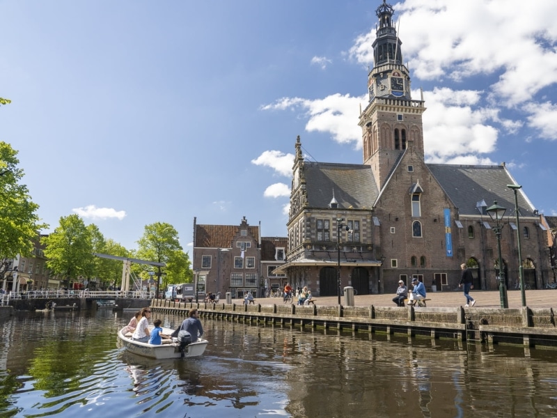 Boating in Alkmaar